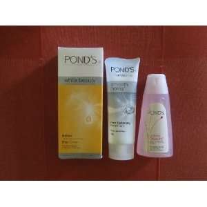   ITEMS Ponds White Beauty Detox Cream Toner Pore Tightening: Beauty