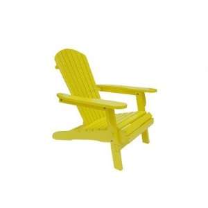  Adirondack Folding Chair Color: Red: Patio, Lawn & Garden