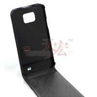 Bla Leather Flip Case Cover for Samsung Galaxy S2 i9100  