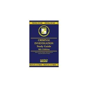  Criminal Investigation Study Guide (Promotion Study Guide 