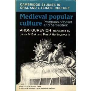  Medieval Popular Culture (Cambridge Studies in Oral and 