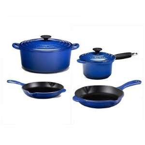  6 Piece Expanded Cookware Set in Cobalt