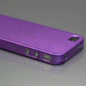 : Purple Plastic Case / Cover / Skin / Shell for Apple iPhone 4 +Free 