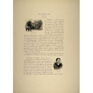  1893 Photogravure Greek Musician Lyre Song Women Zmurko 