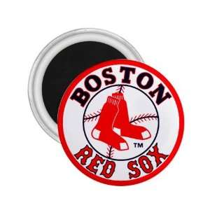  Boston Red Sox Baseball Logo Souvenir Magnet 2.25 Free 