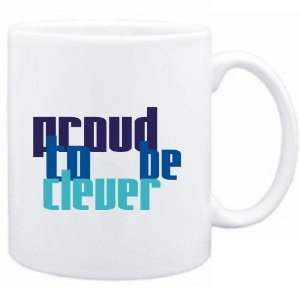 Mug White  Proud to be clever  Adjetives  Sports 