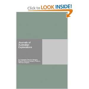  Journals of Australian Explorations (9781406904444 