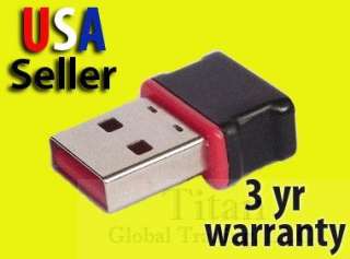 Mini 150M USB WiFi Wireless LAN 802.11 n/g/b Adapter nano network N 