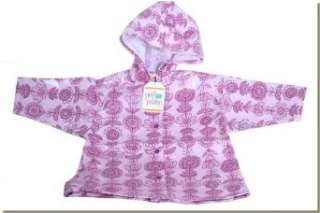  Sweet Potatoes   Kids Purple Floral Raincoat: Clothing