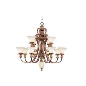   Venetian Patina Atlanta Foyer Chandelier from the Atlanta Collection