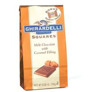  Milk Chocolate Caramel Flavor Square Stand Up Bag 2 Count 