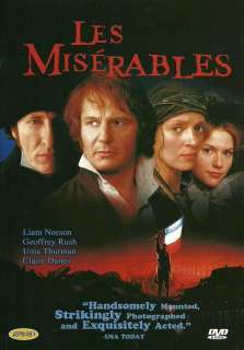 Les Miserables(1998)   Liam Neeson,Bille August DVD NEW  