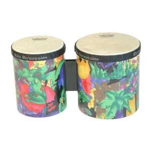  Remo Bongos, 5 & 6, Rain Forest Musical Instruments