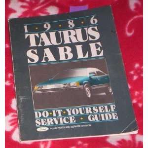   DO IT YOURSELF SERVICE GUIDE: FORD PARTS AND SERVICE DEPARTMENT: Books