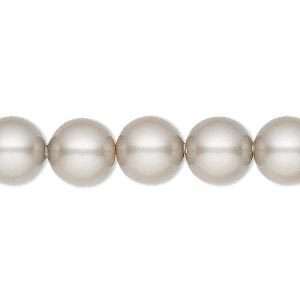 Swarovski Crystal Platinum 5810 Round Pearl Beads 12MM  