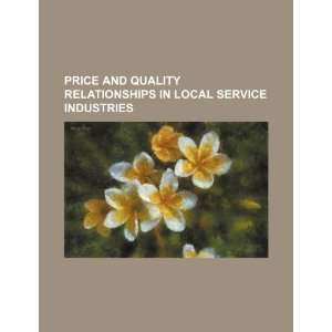   in local service industries (9781234439248) U.S. Government Books