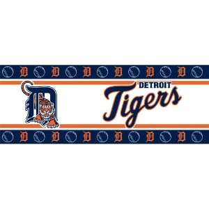  Peel & Stick Detroit Tigers MLB Wallpaper Border: Home 