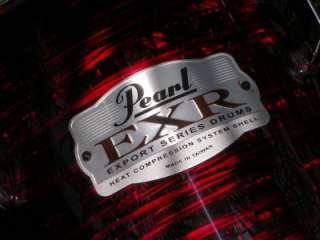 LOT #74 PEARL EXR SERIES 10 TOM in RED STRATA FINISH  