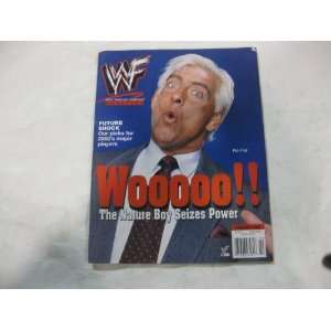 WWF World Wrestling Federation Magazine Ric Flair On Cover February 