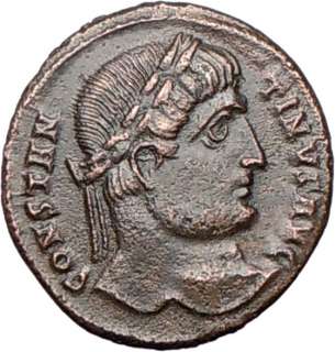 CONSTANTINE I the GREAT 324AD Authentic Ancient Genuine Roman Coin 