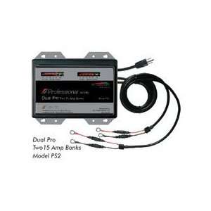   Pro 15 Amp/Bank Professional Series 2 Bank Charger: Sports & Outdoors