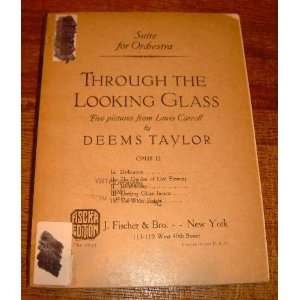   Glass Five Pictures from Lewis Carroll (Opus 12) Deems Taylor Books