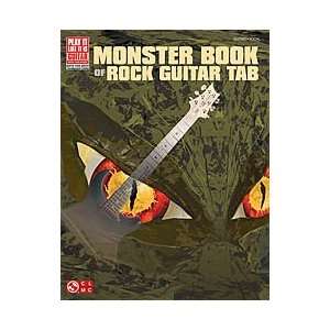    Cherry Lane Monster Book Of Rock Guitar Tab: Musical Instruments