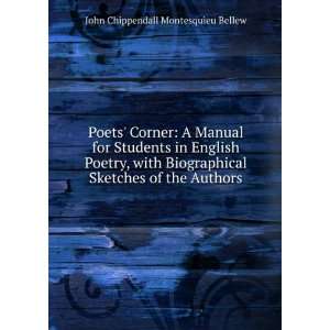  Poets Corner A Manual for Students in English Poetry 