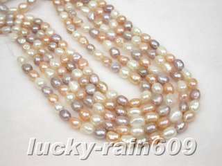 pieces 10mm baroque white pink lavender pearls loose beads
