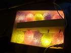 10 COLORED EASTER EGG JELLY STRING LIGHTS LAST ONE NIB