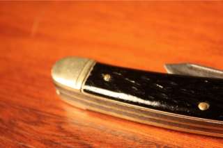 Vintage Camillus New York # 67 Folding 3 Blade Knife  