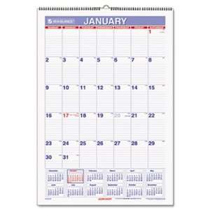   Monthly Erasable Wall Calendar, 15 1/2 x 22 3/4, 2012: Electronics