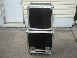JH Sessions and Son, 2 Piece 11 Unit Rack Case on Wheels  