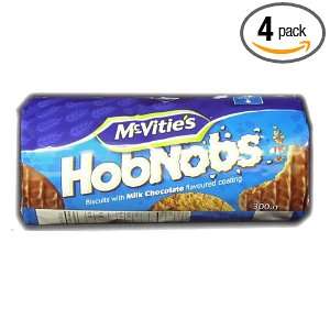 McVities Milk Chocolate Hob Nobs, 10.5 Ounce (Pack of 4)  