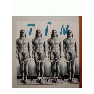  Tin Machine Poster Flat David Bowie 