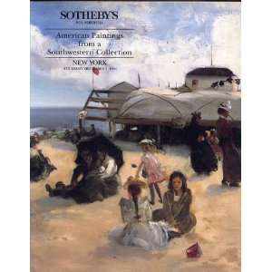  SOTHEBYS CATALOG  American Paintings from a Southwestern 