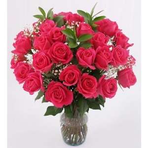  Three Dozen Rose Bouquet   Dark Pink Patio, Lawn & Garden