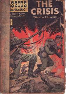 1958 Classics Illustrated #145 THE CRISIS W. Churchill  