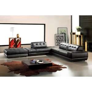  Vig Furniture Renava 625 Italian Leather Sectional Sofa In 