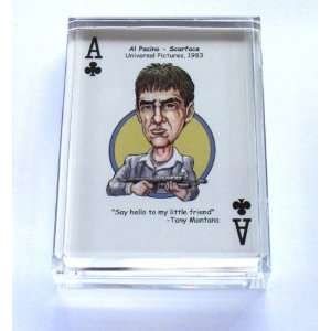  Al Pacino Scarface paperweight or display piece 