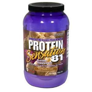 Protein Sensation 81 Protein Supplement, Iced Vanilla Cream, 32 oz 