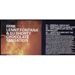   SENSATION   CD (not vinyl) LENNY FONTANA AND DJ SHORTY Music