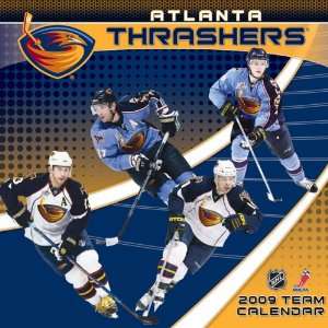  Atlanta Thrashers 2009 Wall Calendar (9781436001670 