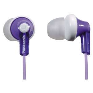    Panasonic RP HJE120E V Violet Ear Canal Headphones Electronics
