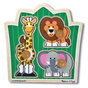  Jungle Friends Safari Jumbo Knob Puzzle   (Child) Baby