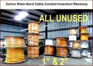 RISER GARD   CARLON Fiber Optic Cable Raceway UNUSED  