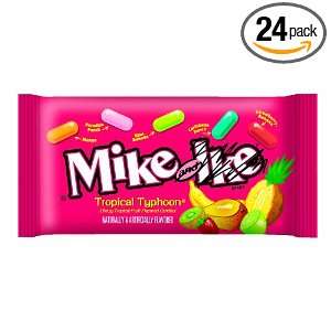 Mike and Ike Tropical Typhoon, 1.8 Ounce (Pack of 24)  