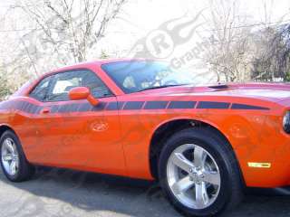 2008 & Up Dodge Challenger Full Length AAR Cuda Stripes  