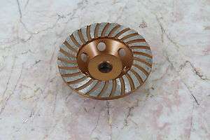 inch 5/8 DIAMOND TURBO segment Grinding Cup Wheel  