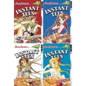  Instant Teen Just Add Nuts Graphic Novel Set Vol.1,2,3,4 